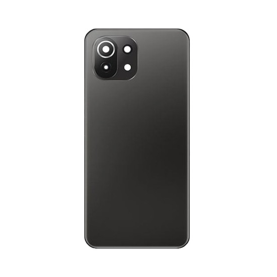 Back Cover+Camera Lens Xiaomi Mi 11 Lite/Mi 11 Lite 5G Black Back Cover+Camera Lens Xiaomi Mi 11 Lite/Mi 11 Lite 5G Black
